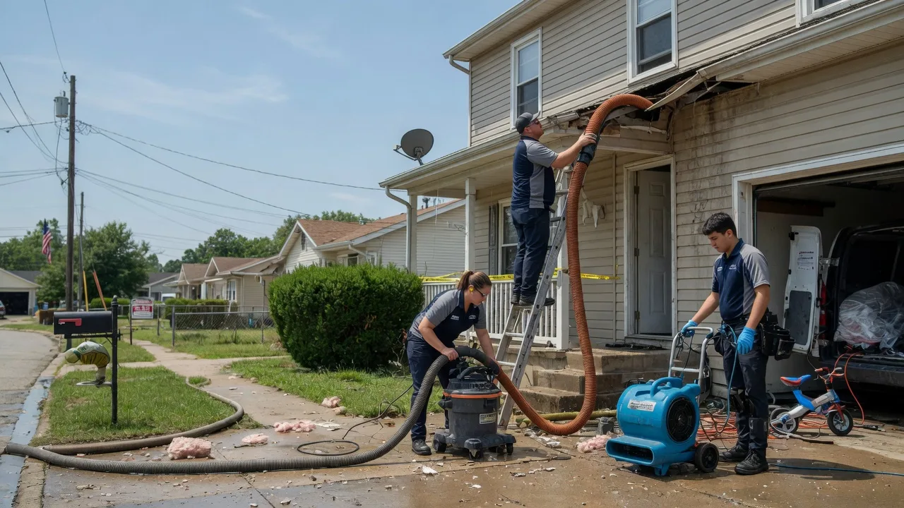 Water Damage Restoration in Belmont, OH near me